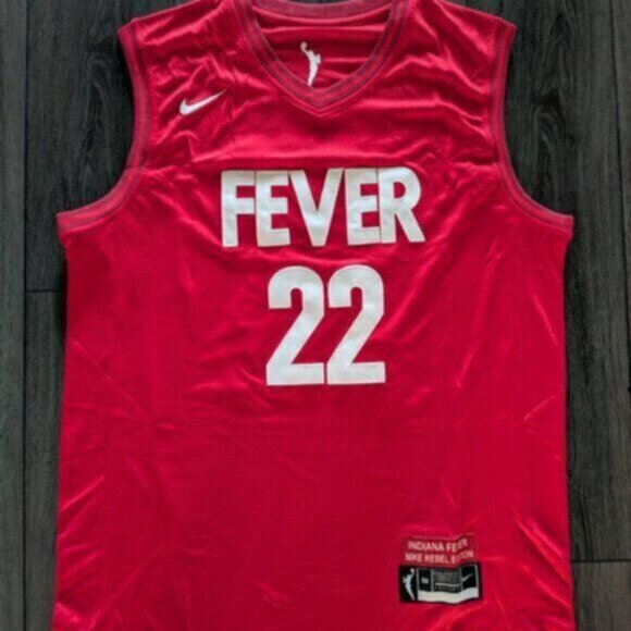 Caitlin Clark #22 Indiana Fever Red Rebel Edition Stitched Jersey - Picture 4 of 6